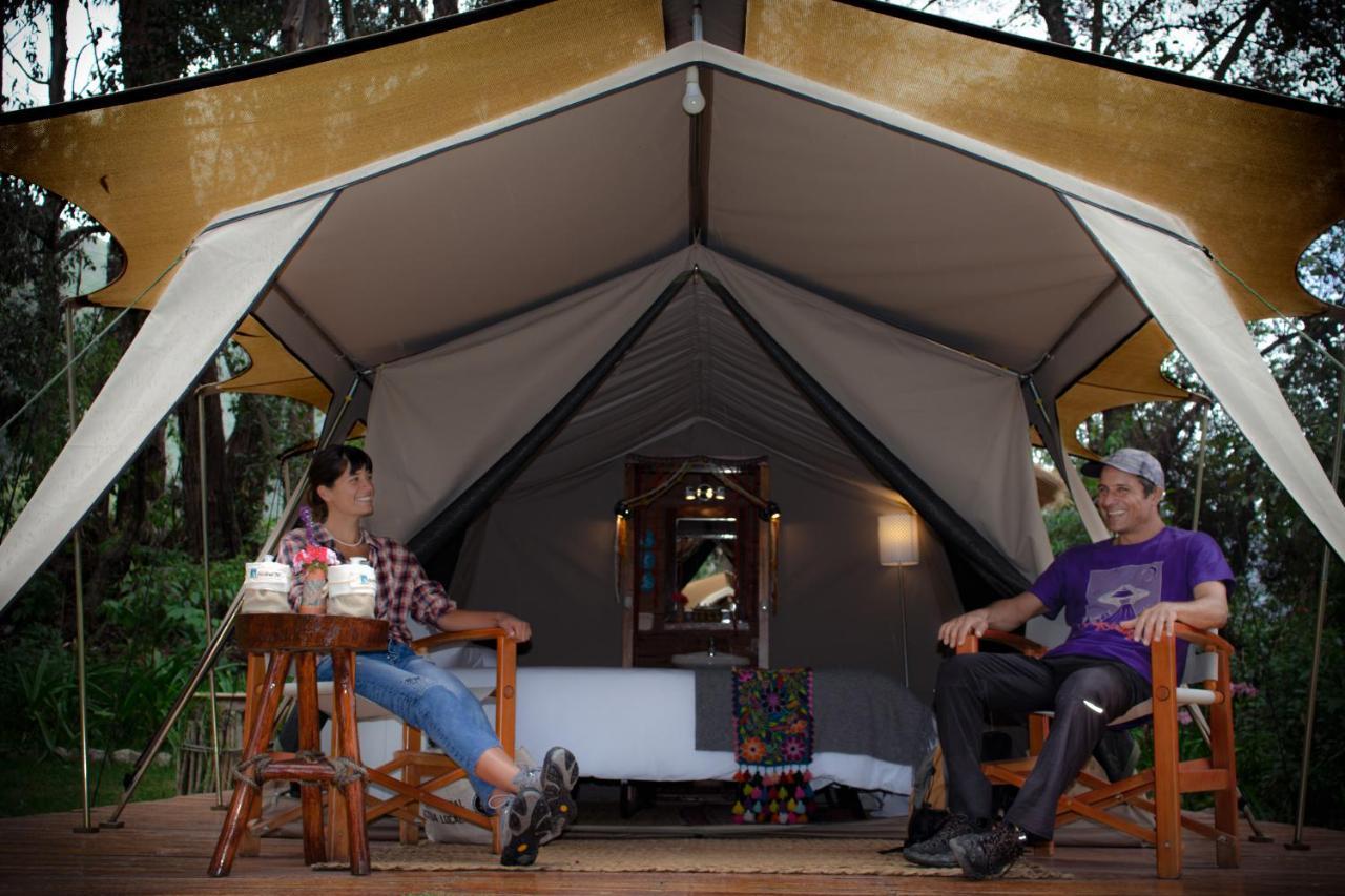 ホテル Glamping Chaska Ocupi ウルバンバ エクステリア 写真