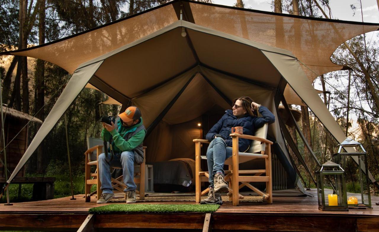 ホテル Glamping Chaska Ocupi ウルバンバ エクステリア 写真