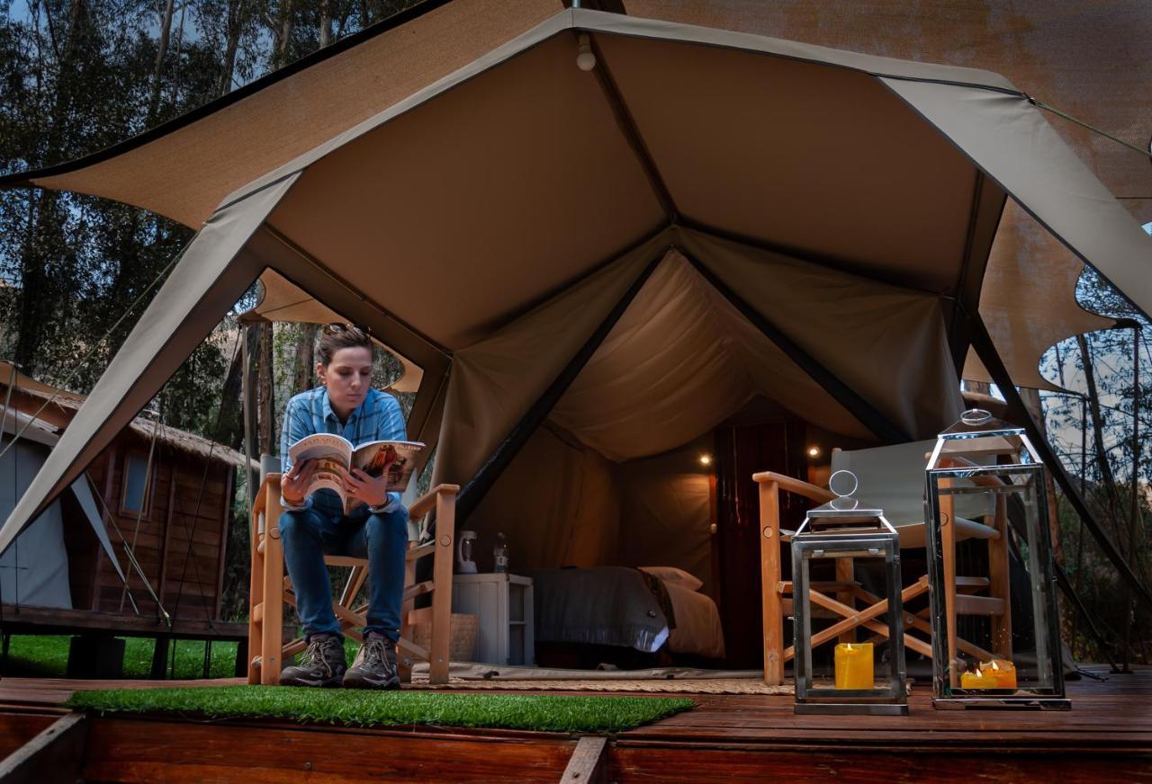 ホテル Glamping Chaska Ocupi ウルバンバ エクステリア 写真