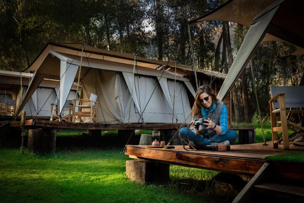 ホテル Glamping Chaska Ocupi ウルバンバ エクステリア 写真